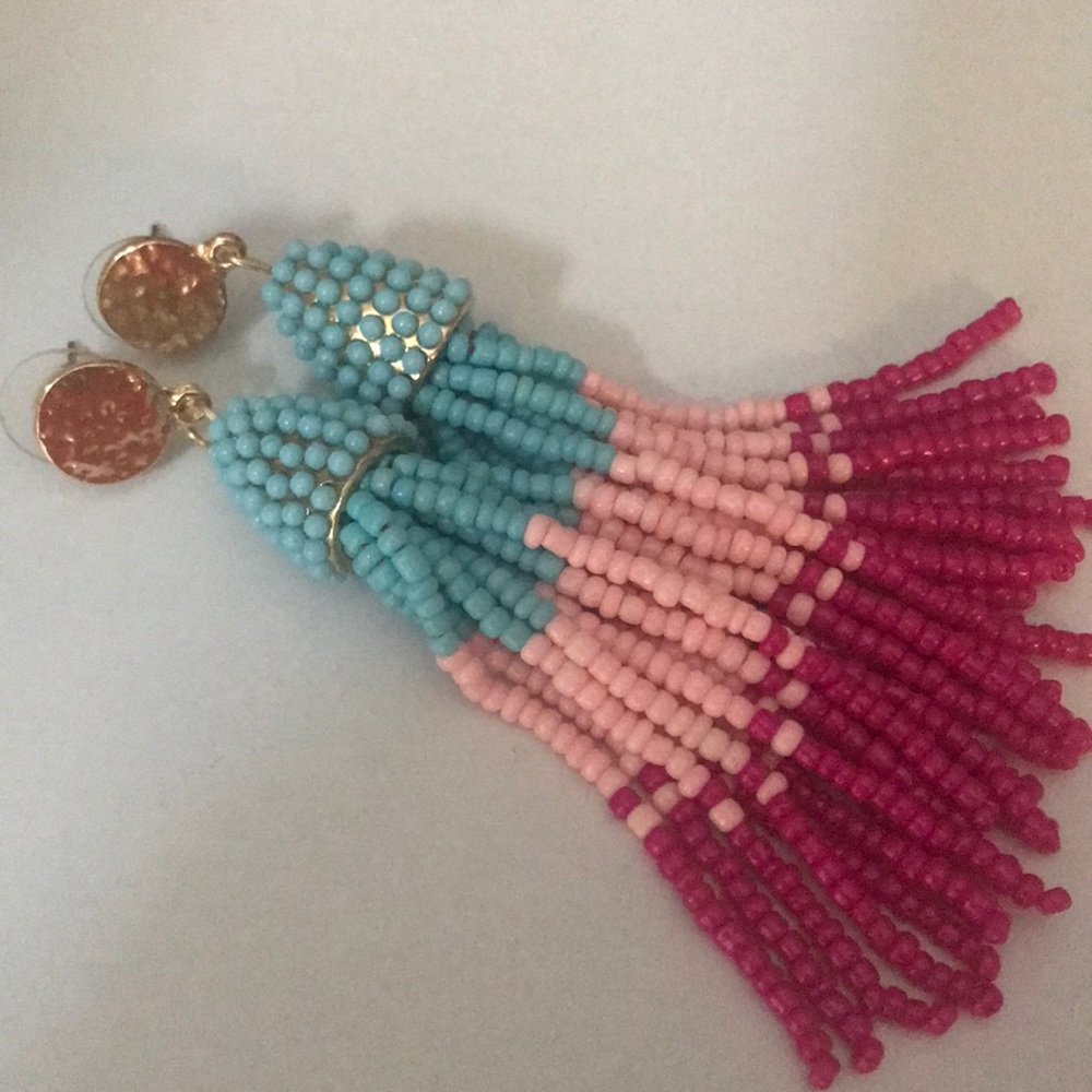 Colorful Tassle Earrings